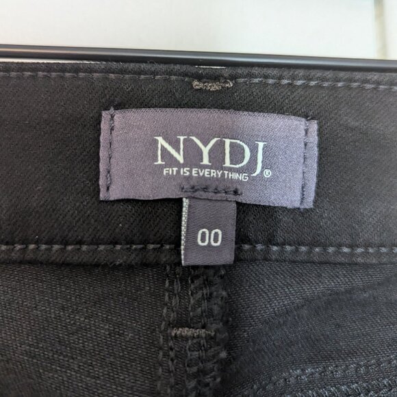 NYDJ Straight Leg Black Jeans - Picture 2 of 6